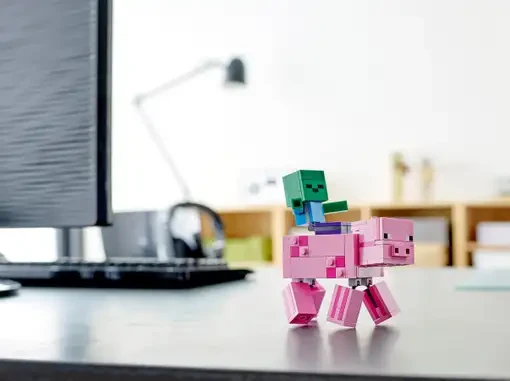 LEGO® 21157 Minecraft BigFig Pig with Baby Zombie